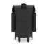 КАМИННАЯ ТОПКА С ВОДЯНЫМ КОНТУРОМ HITZE ALBERO AQUASYSTEM ALAQS54X39.G С ГИЛЬОТИНОЙ